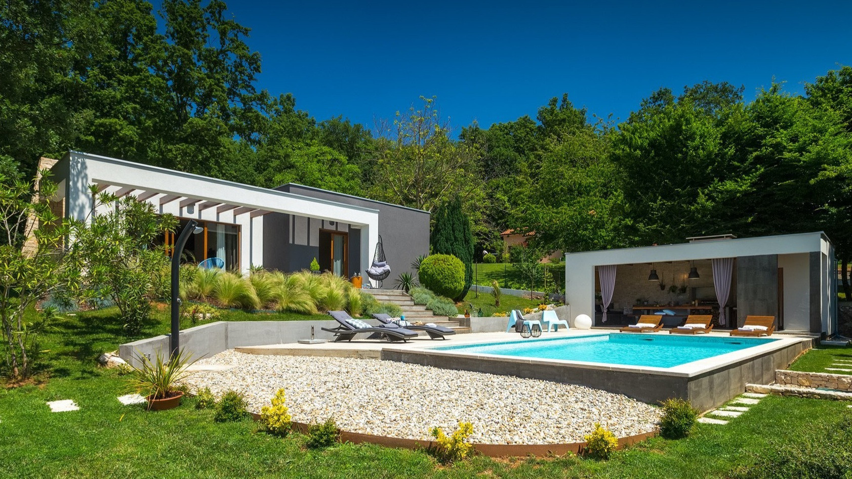 Villa ZAZ - Luksuzni odmor u središtu Istre, Villa ZAZ s bazenom u središtu Istre, Žbrlini, Pazin Pazin